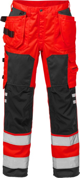 Hi-Vis Rood/Zwart