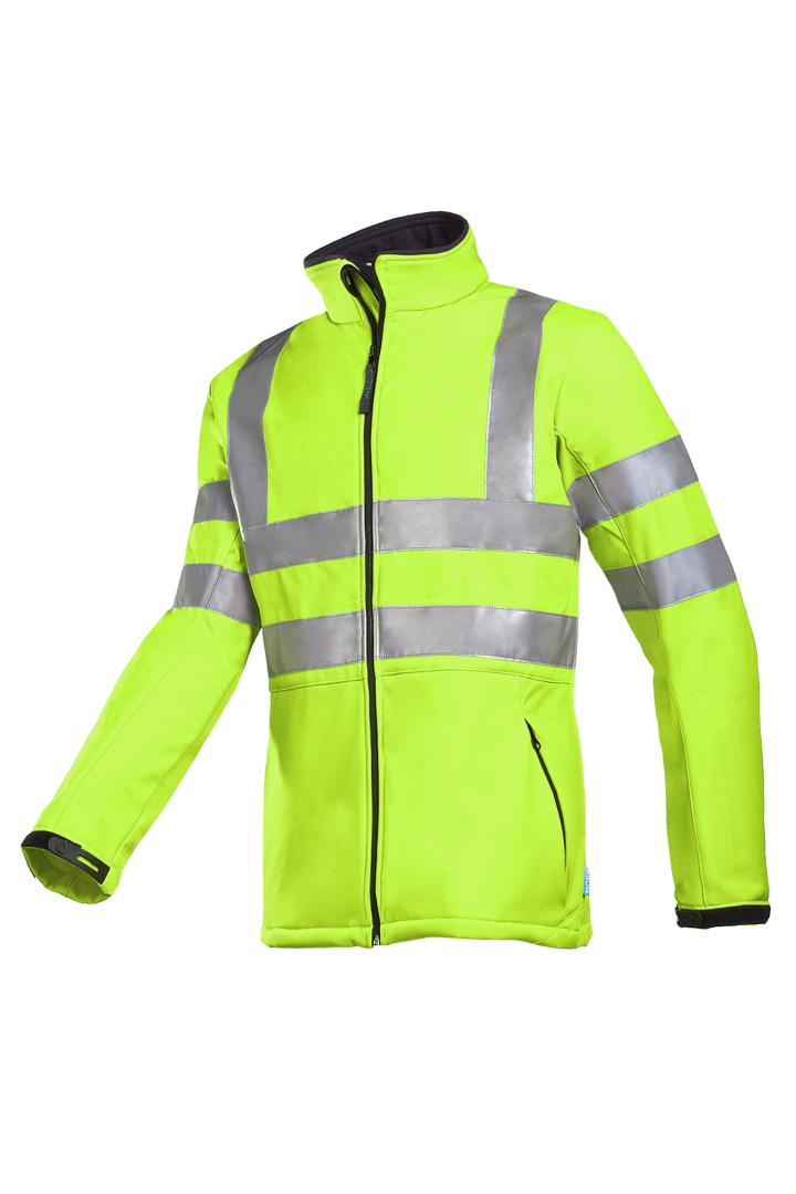 Sioen Signalisatie Softshell Jas Genova
