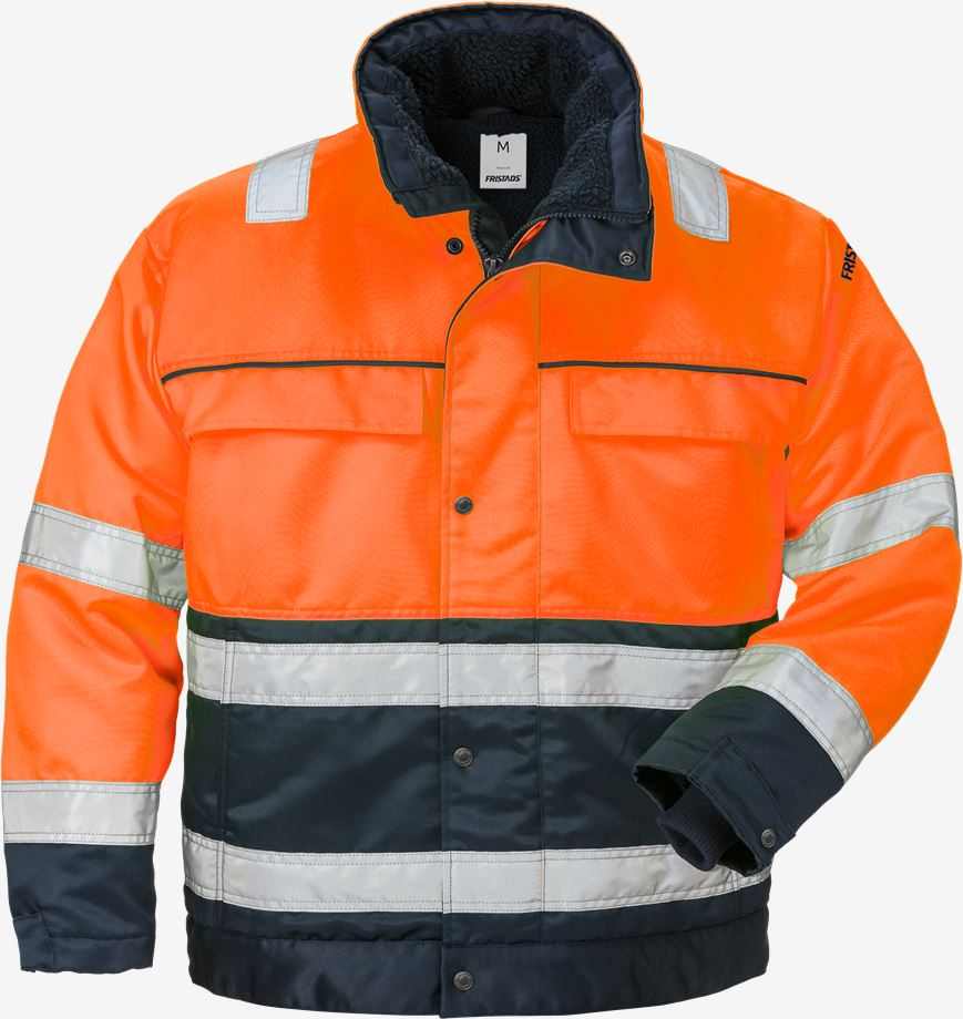 Hi-Vis Oranje/Marineblauw