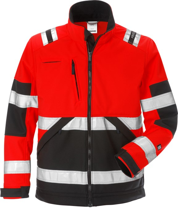 Hi-Vis Rood/Zwart