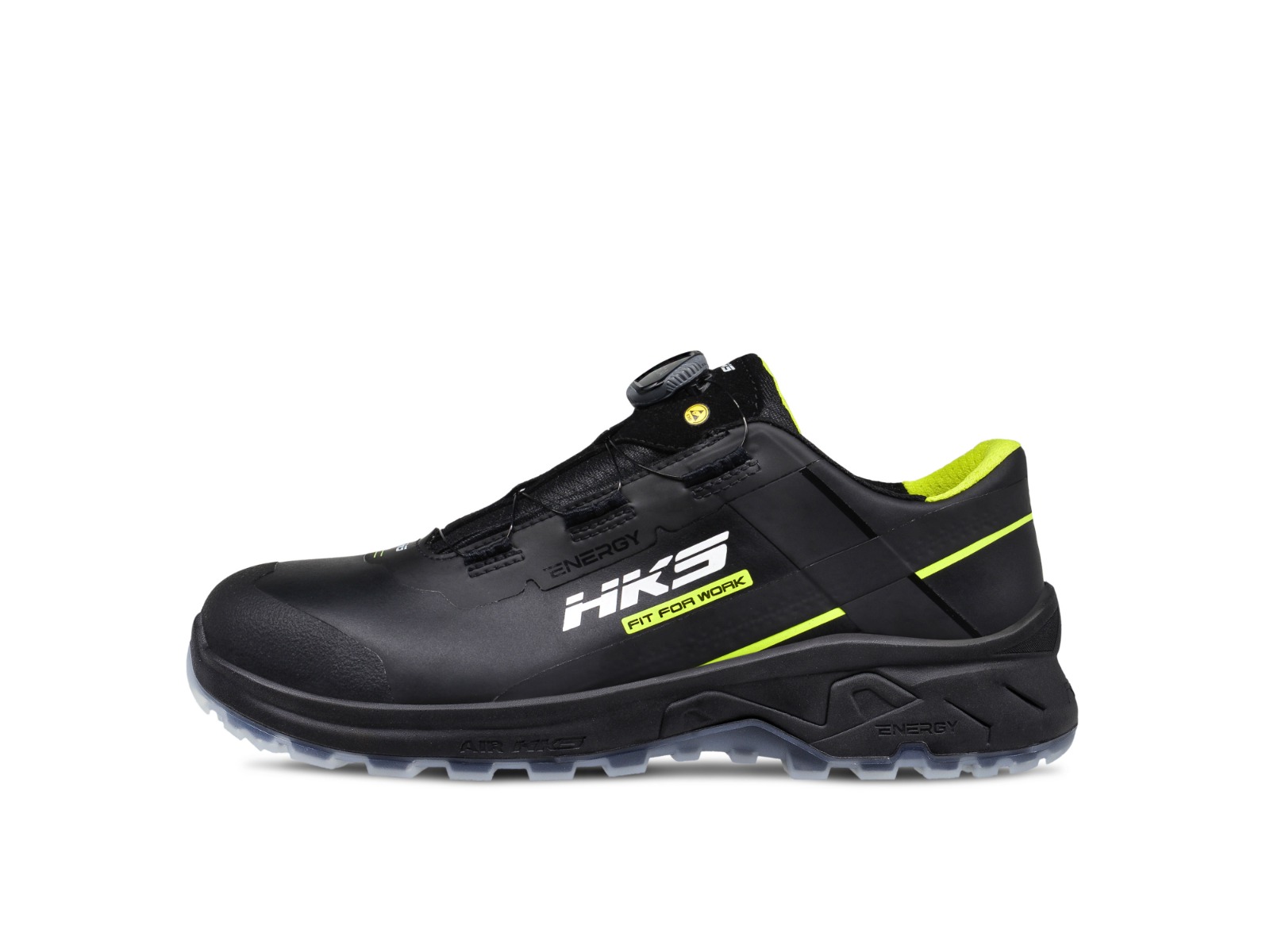 HKS Airguard BOA Neon/Zwart S3L Werkschoen 