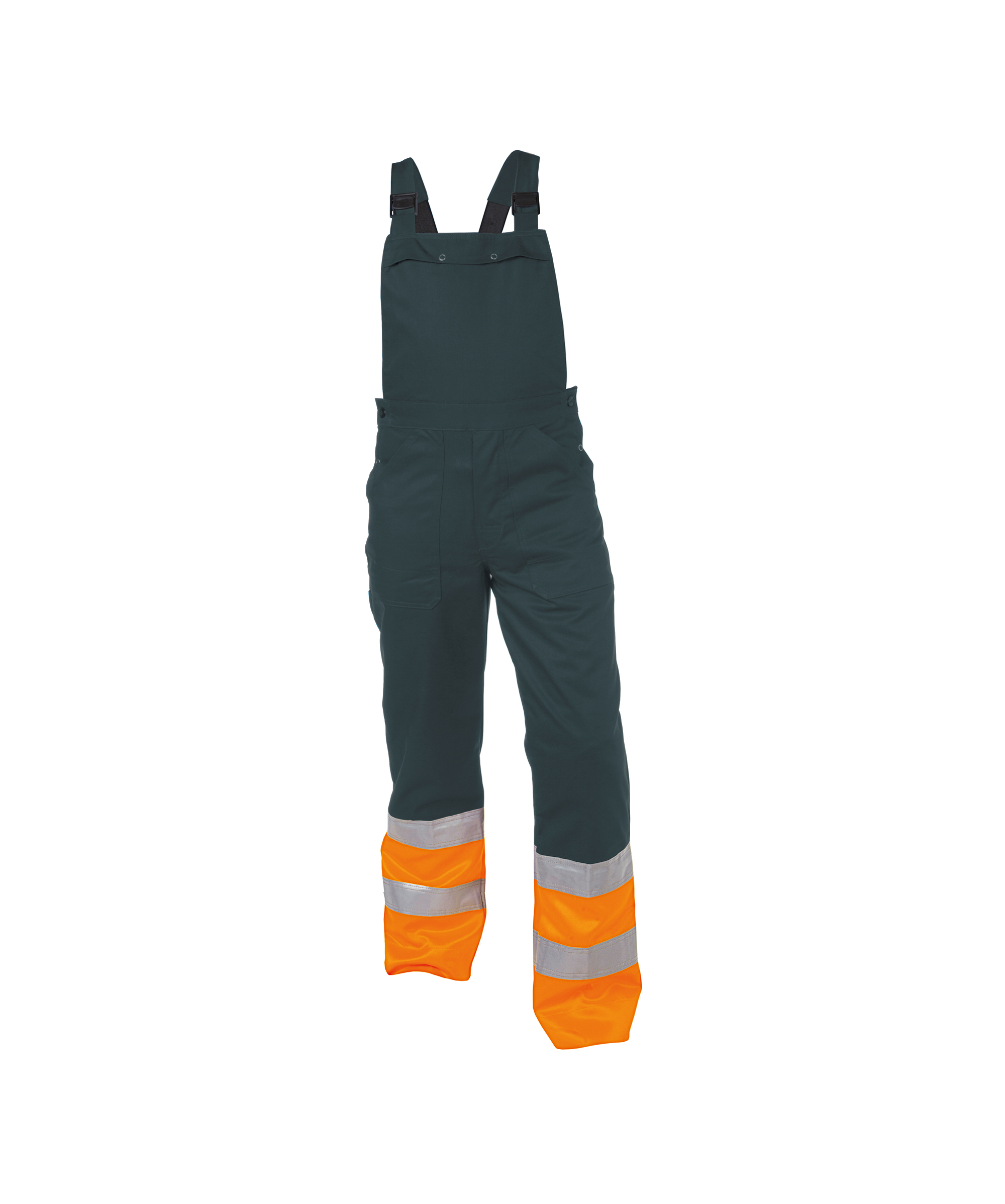 Groen/Fluo oranje