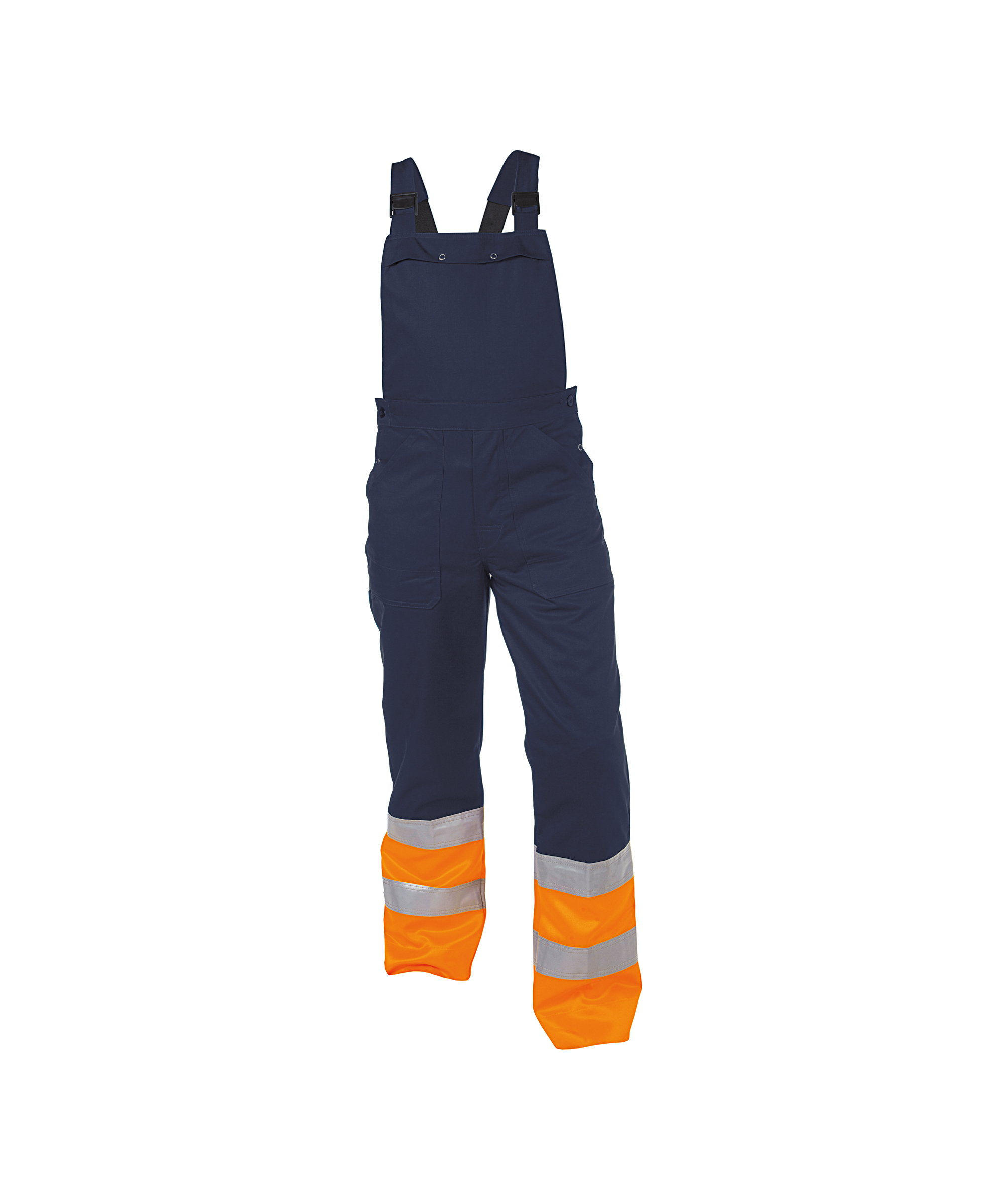 High Vis Oranje/Marineblauw