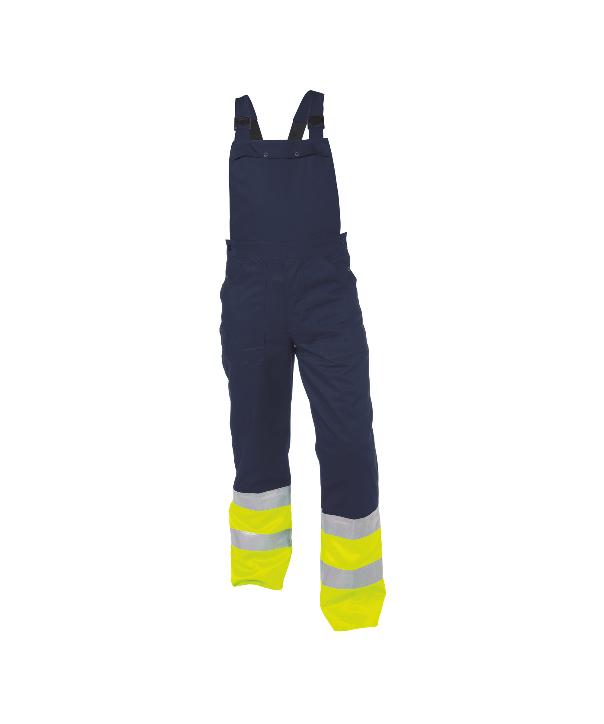 High Vis Geel/Marineblauw