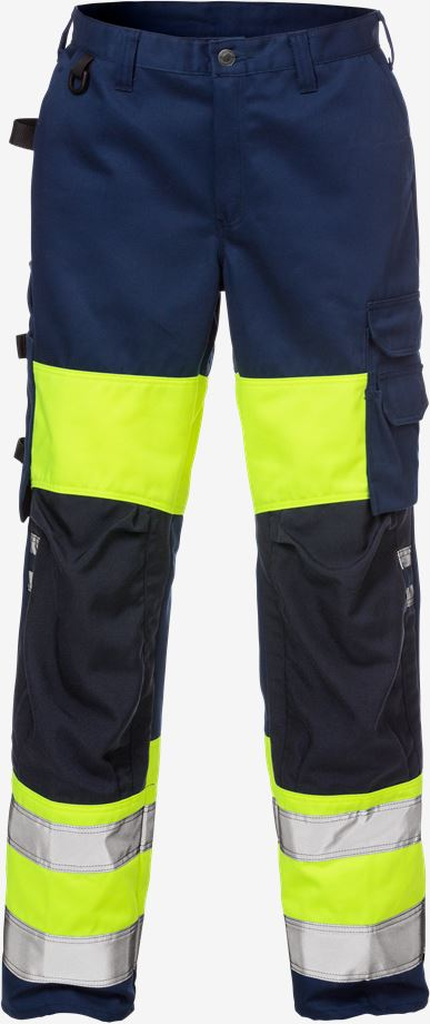 Hi-Vis Geel/Marineblauw