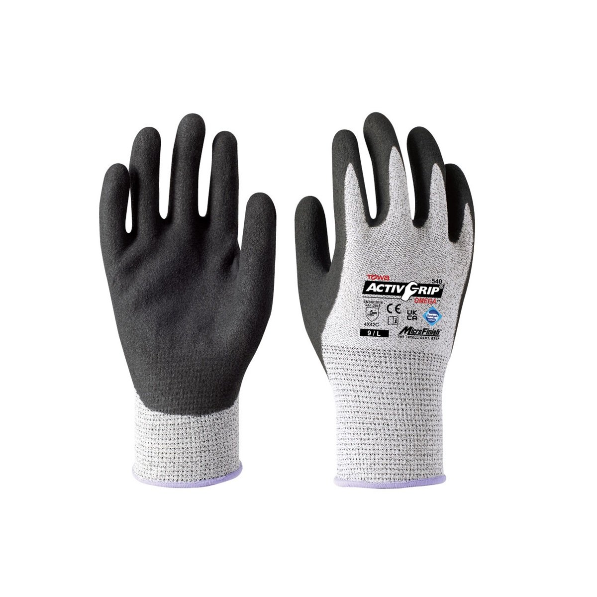 Towa ActivGrip Omega 540 Nitril gecoate Werkhandschoen