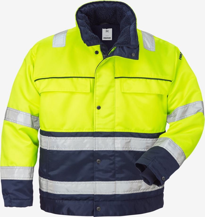 Hi-Vis Geel/Marineblauw