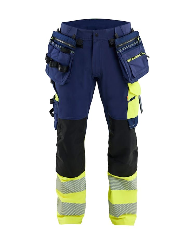 Blåkläder 1145 ToolRig High Vis Werkbroek 4-weg Stretch