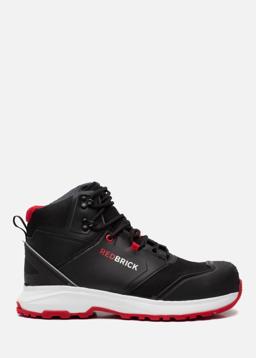 R-Win Veiligheidsschoen voor Heren en Dames met Stalen Neus, Veters, Slip-On, Knop, Luchtkussen, Lekvrije Werksneaker, 41 EU
