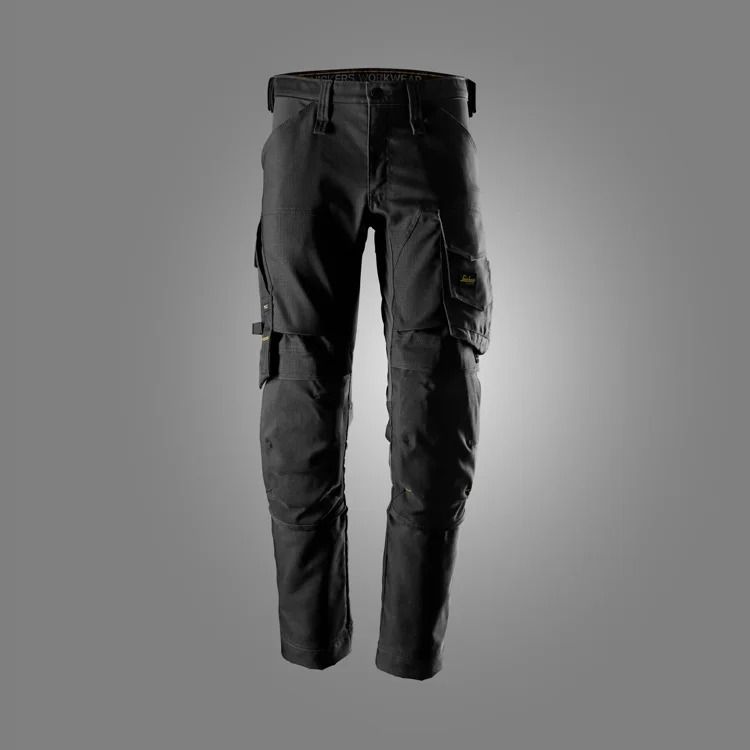 Snickers Werkbroek 6344 Canvas Stretch Slim Fit AllroundWork