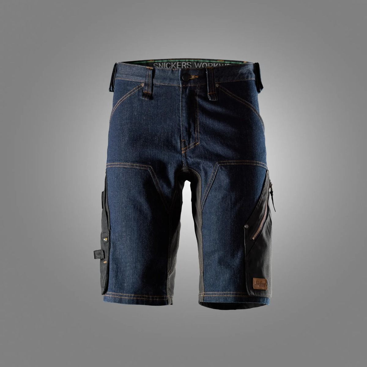 Snickers Denim Werkshorts 6156 Stretch Slim Fit FlexiWork