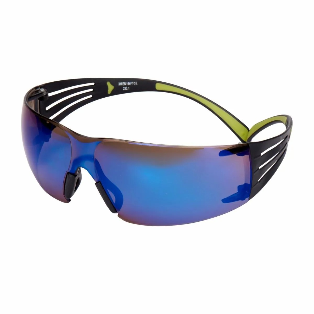3M Bril SecureFit Blauw AS Mirrror SF408ASB