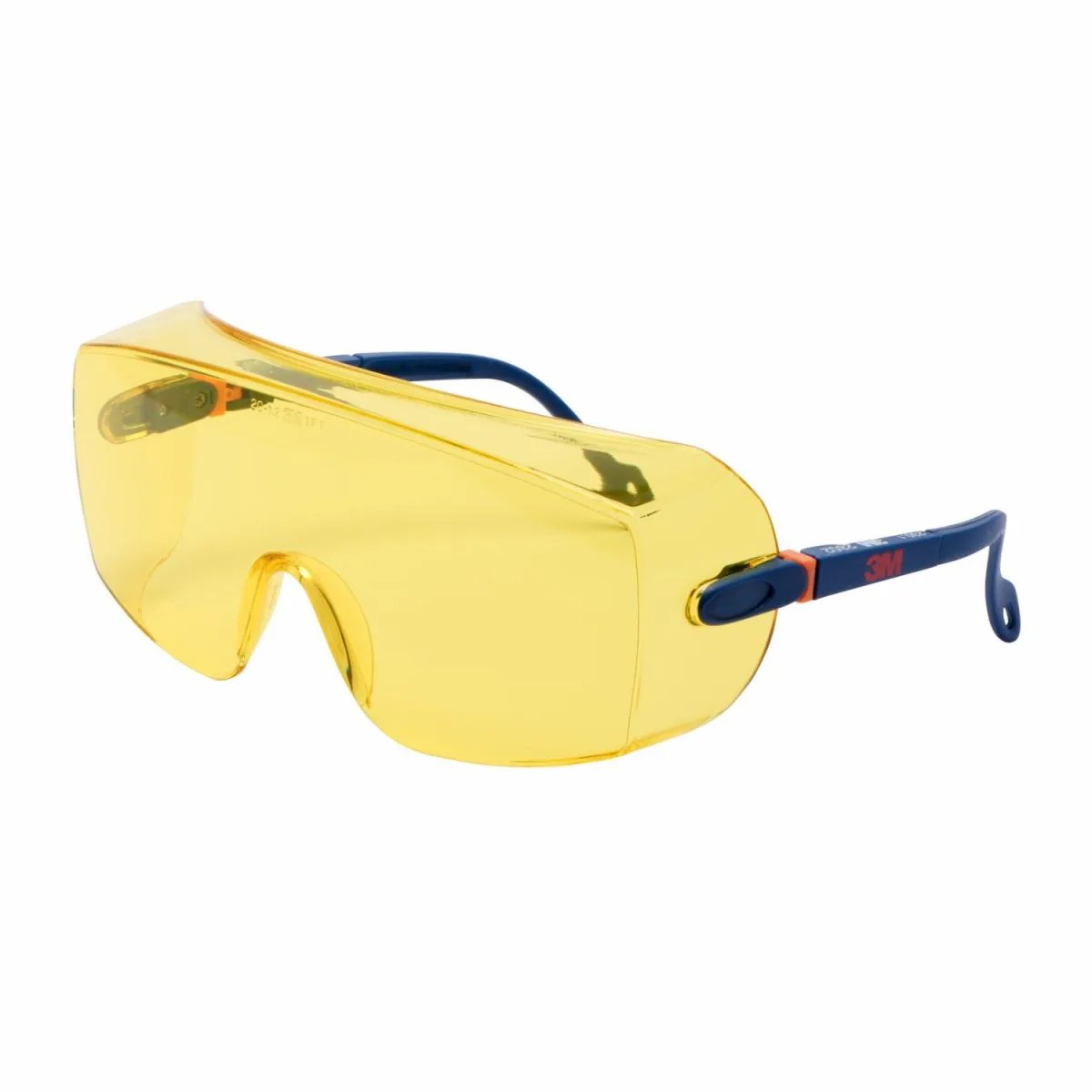 3M Overzetbril 2802 Gele PC Lens
