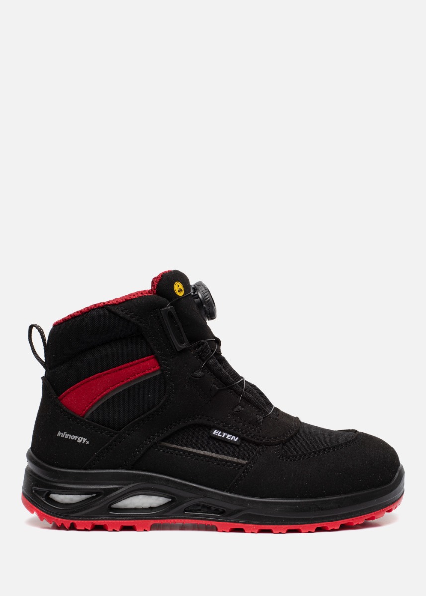 Elten Hannah XXTL BOA® Black-Red Mid ESD S3