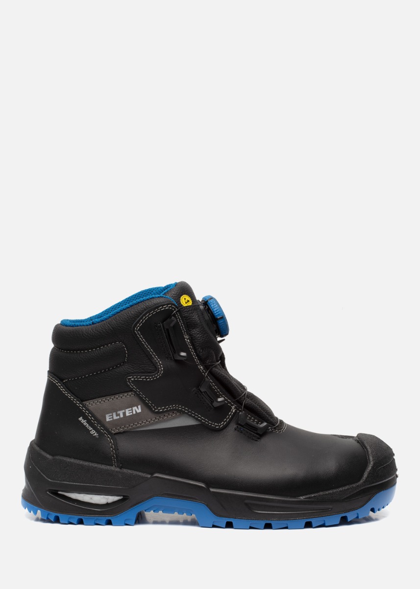 Elten Stefano XXSG BOA® Mid ESD S3 Zwart/Blauw