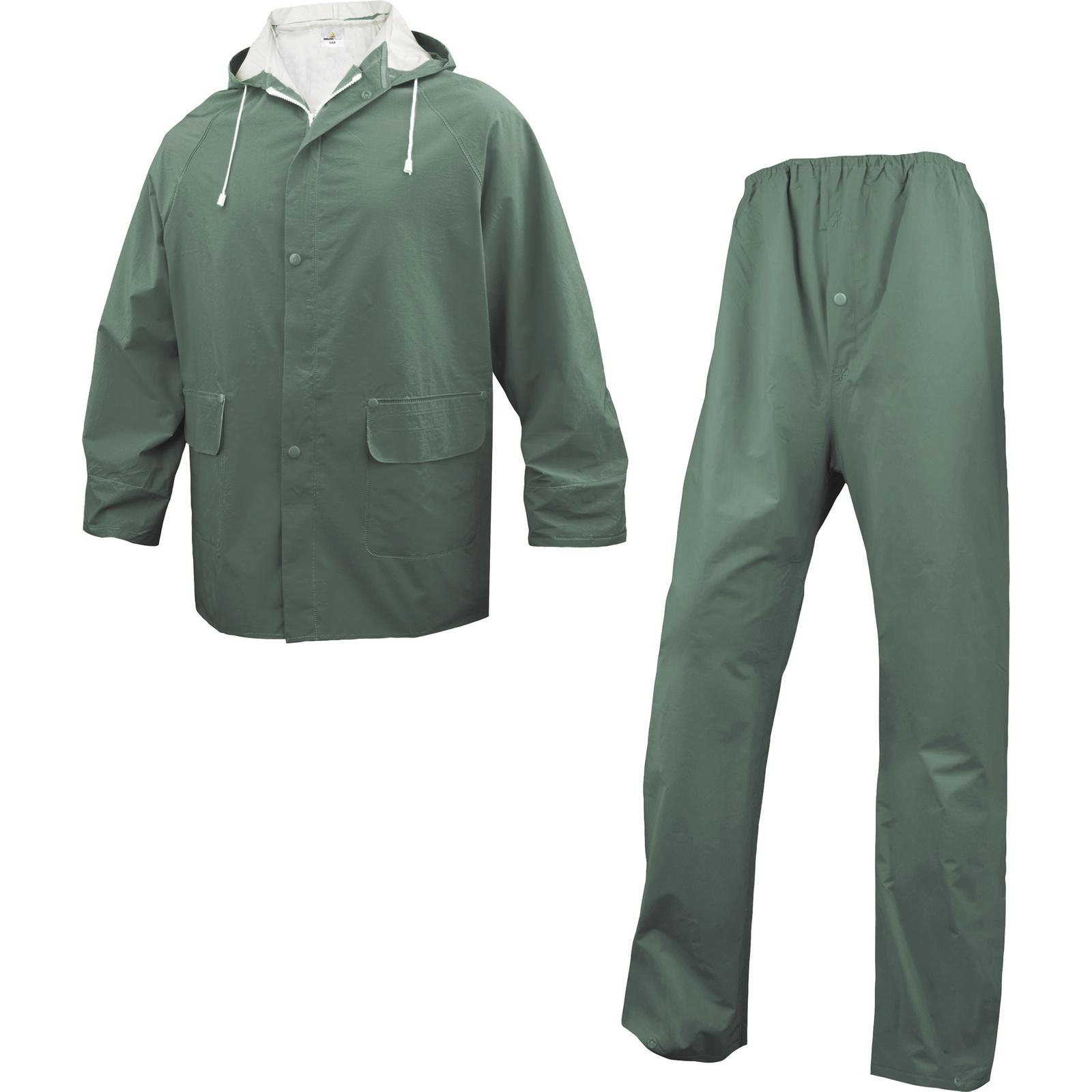 Delta Plus Regenpak van Polyester met Dubbel-Zijdige Pvc Coating