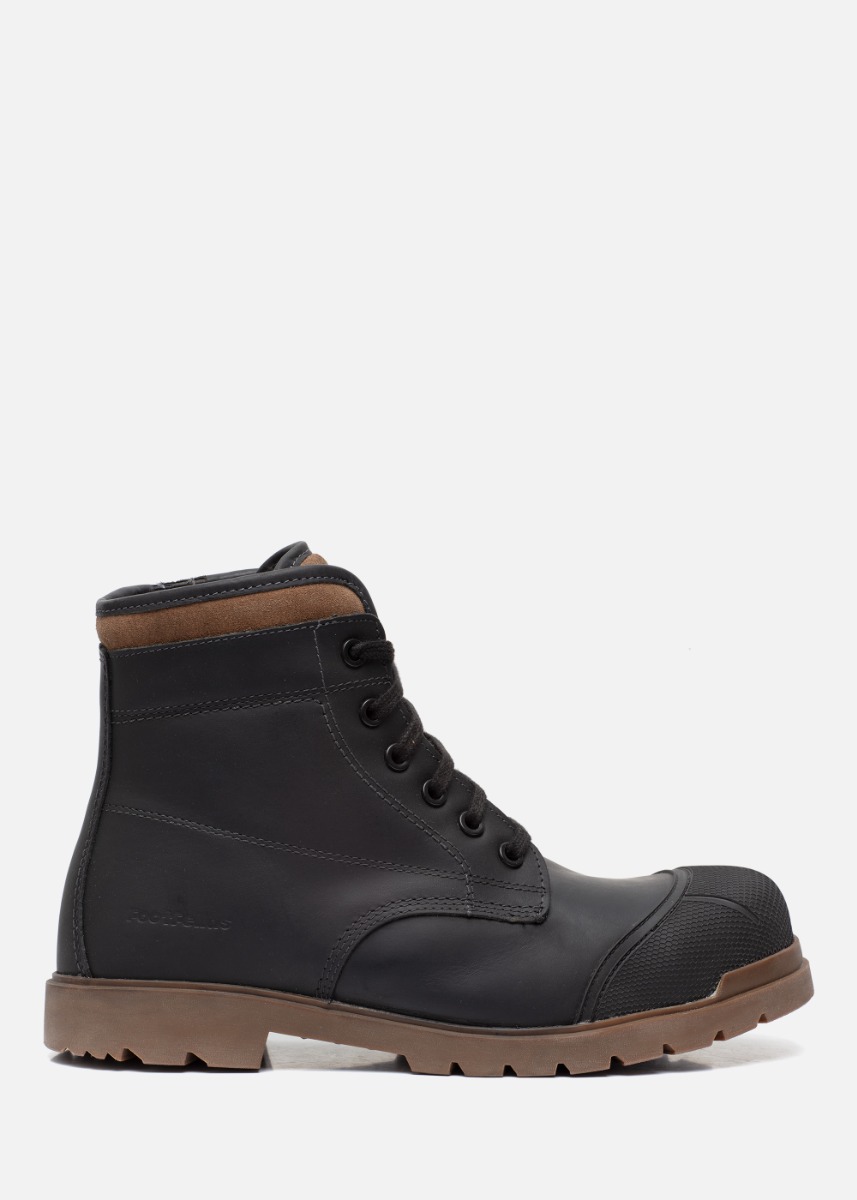 Footfellas Troy S3S Werkschoen Zwart