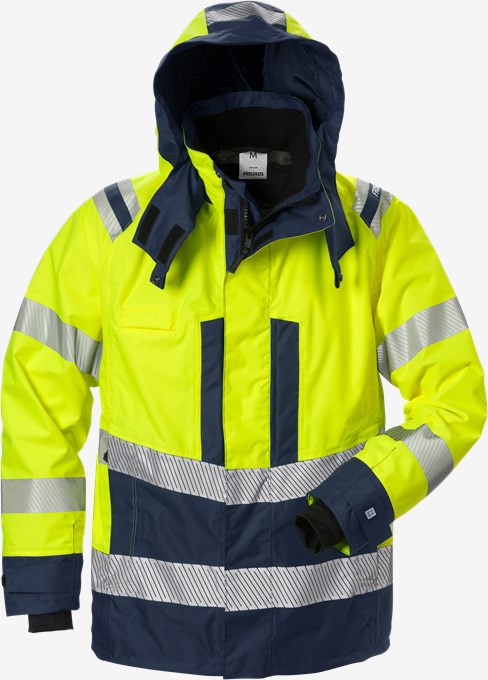 Hi-Vis Geel/Marineblauw