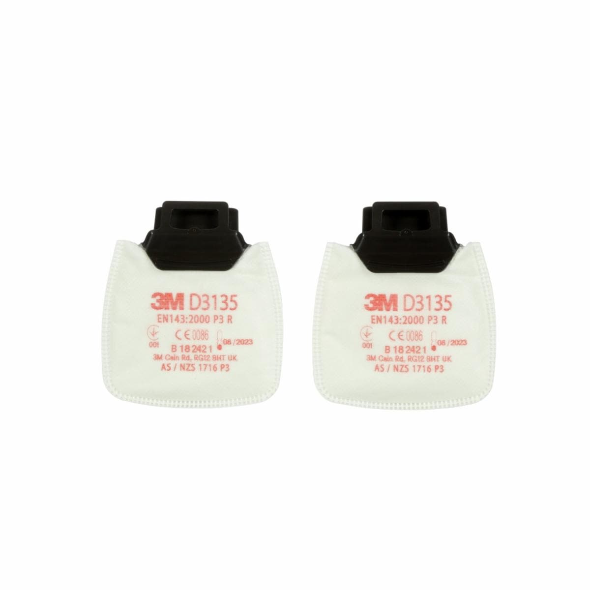 3M Secure Click Stoffilter D3135, P3 R