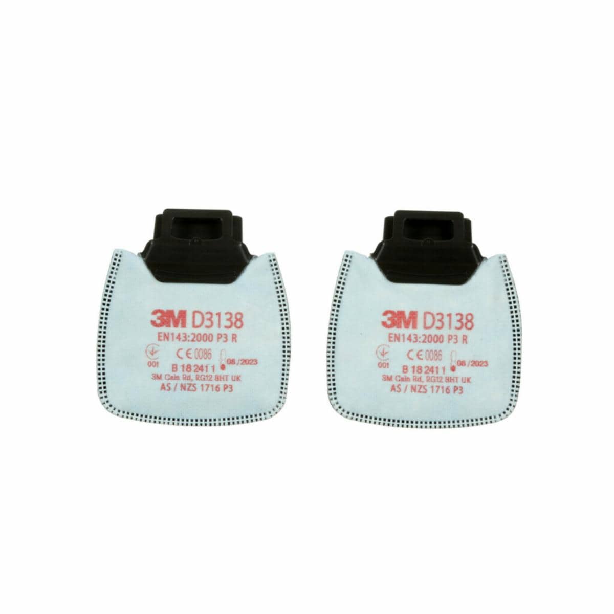 3M Secure Click Stoffilter D3138, P3 R