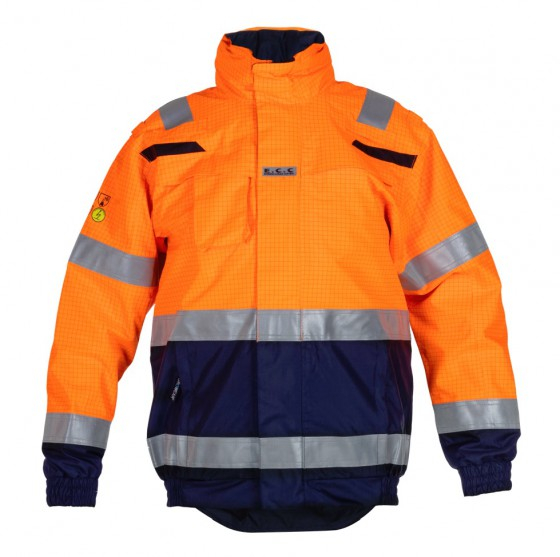 High Vis Oranje/Zwart