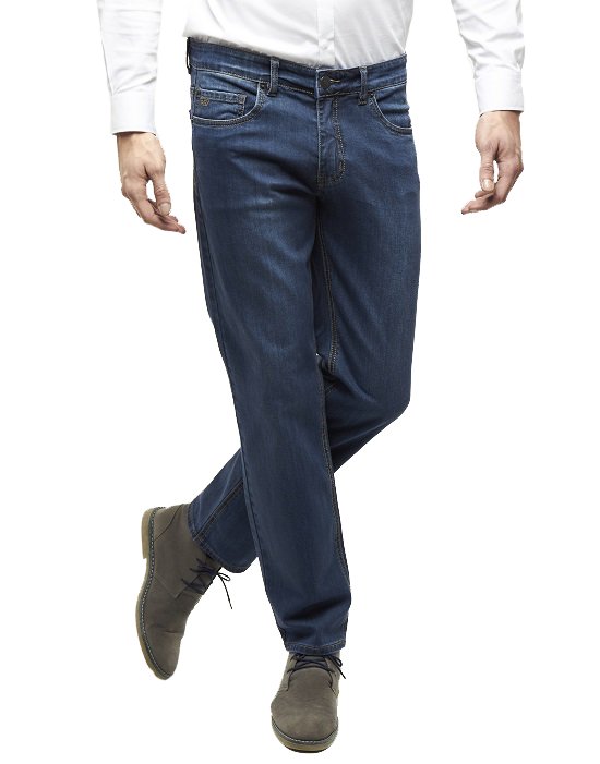 247 Jeans Palm S04 Sand Blasted Medium Blue