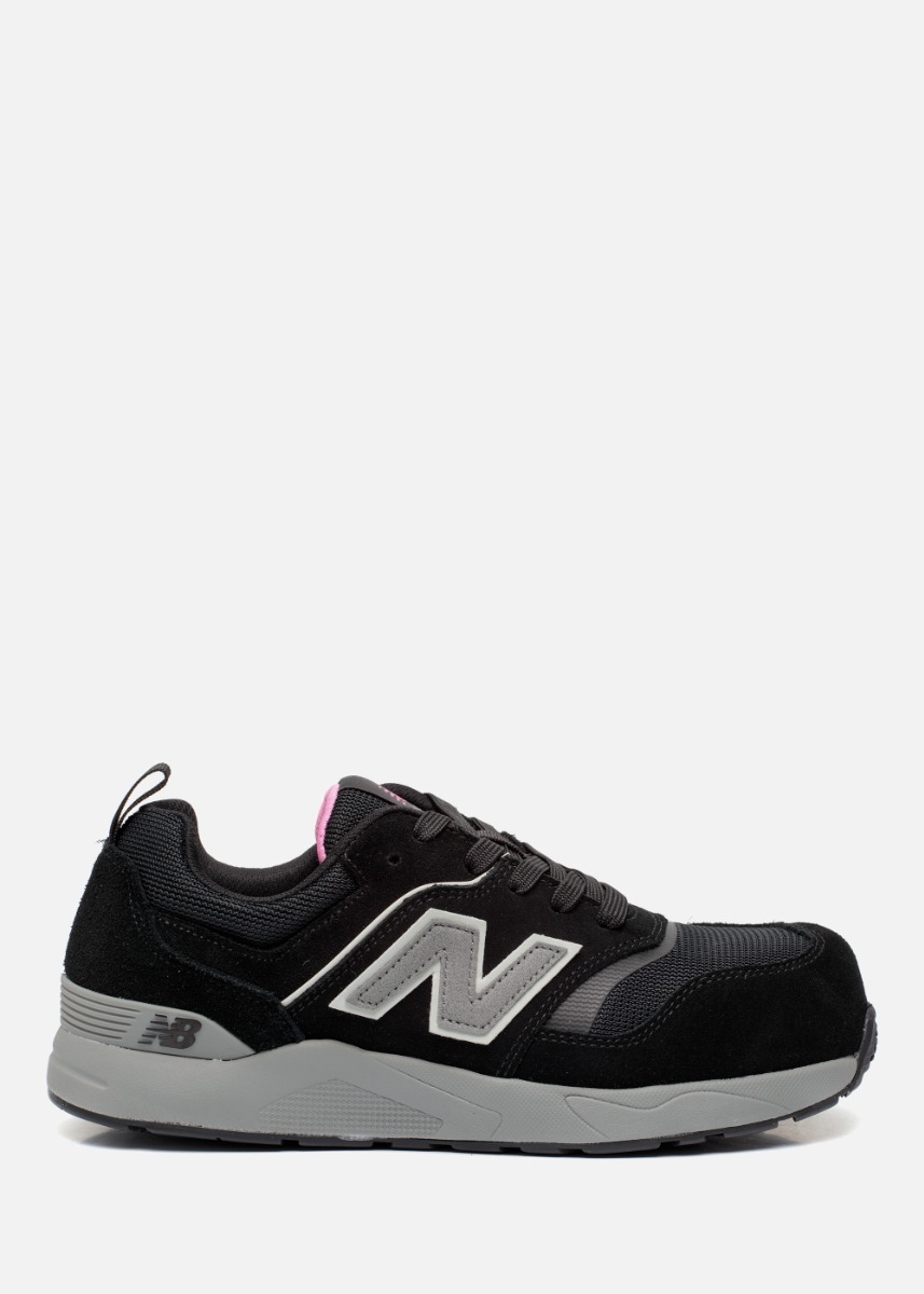 New Balance Elite Lite S1PL Dames Werkschoen Zwart/Rose