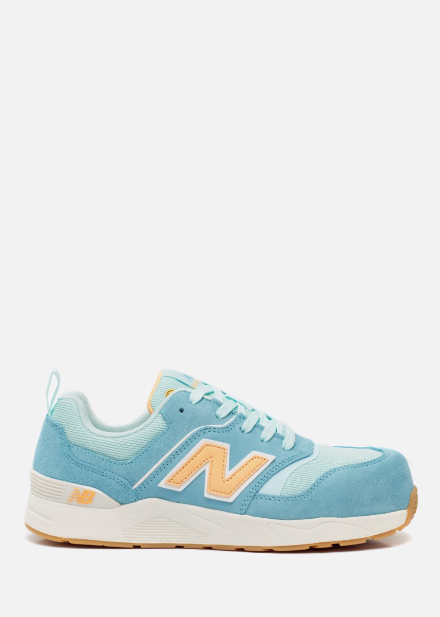 New Balance Elite Lite S1PL Dames Werkschoen Blauw/Oranje
