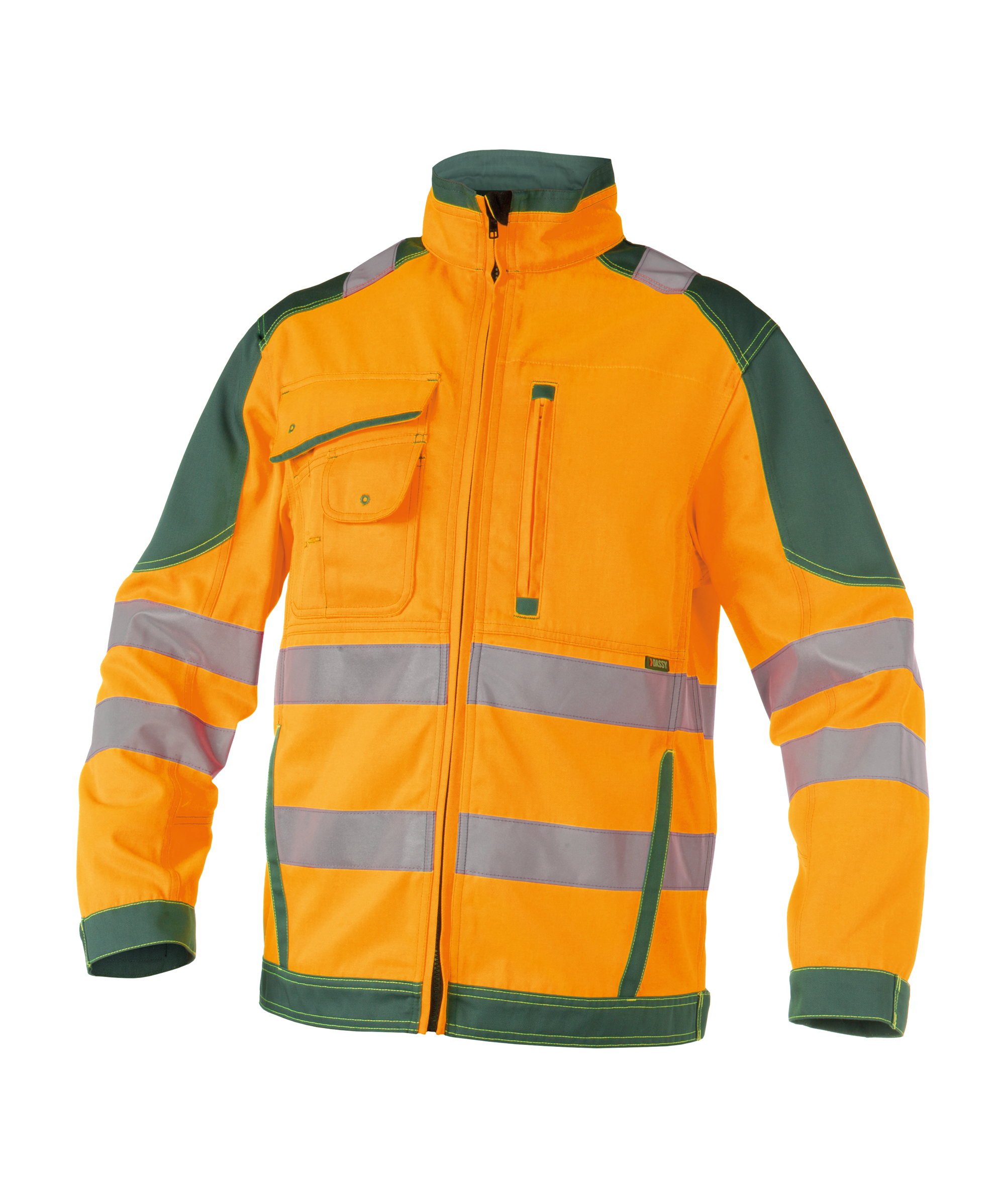 Oranje/groen
