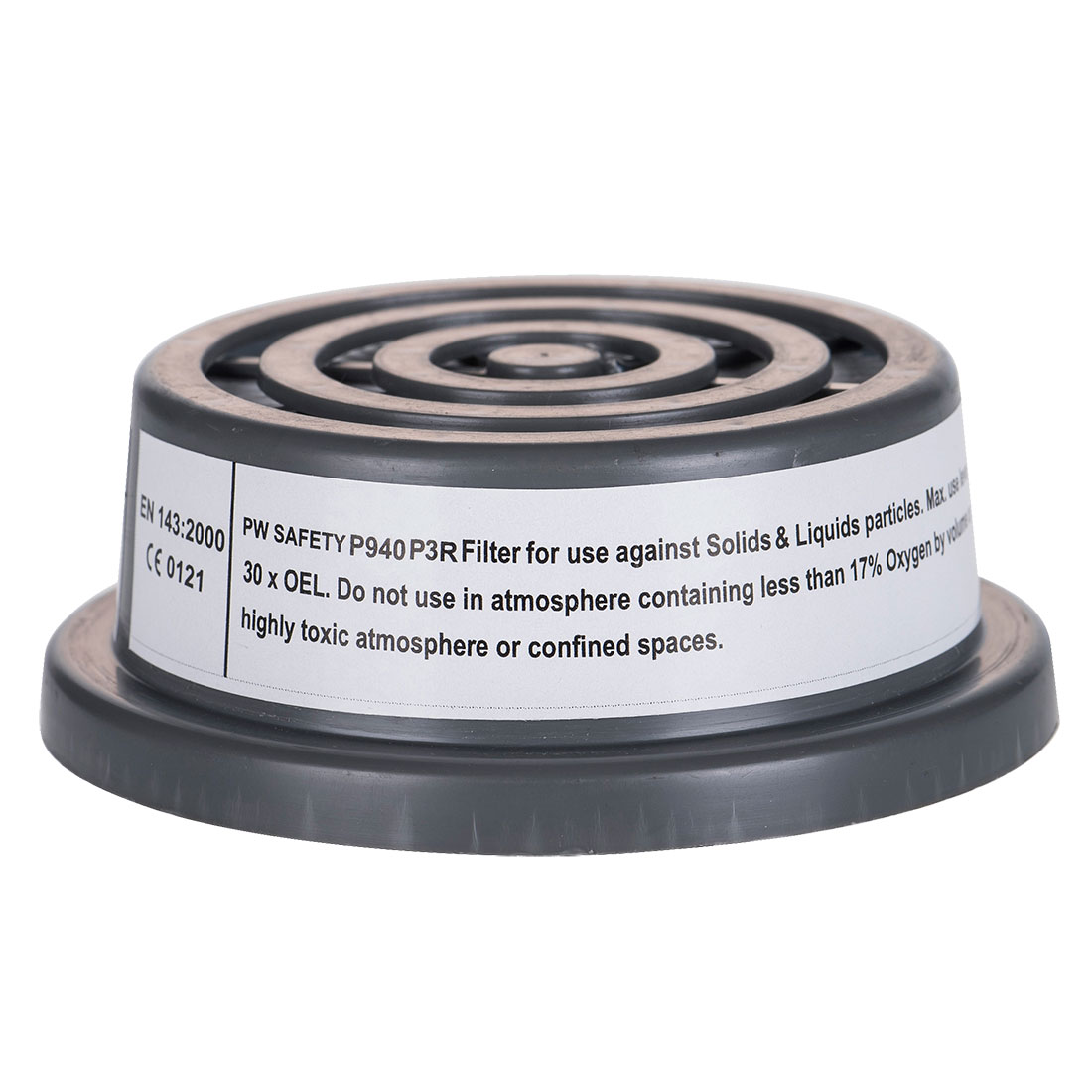 Portwest P3 Particle Filter Special Thread Connection (6 Stuks)-1