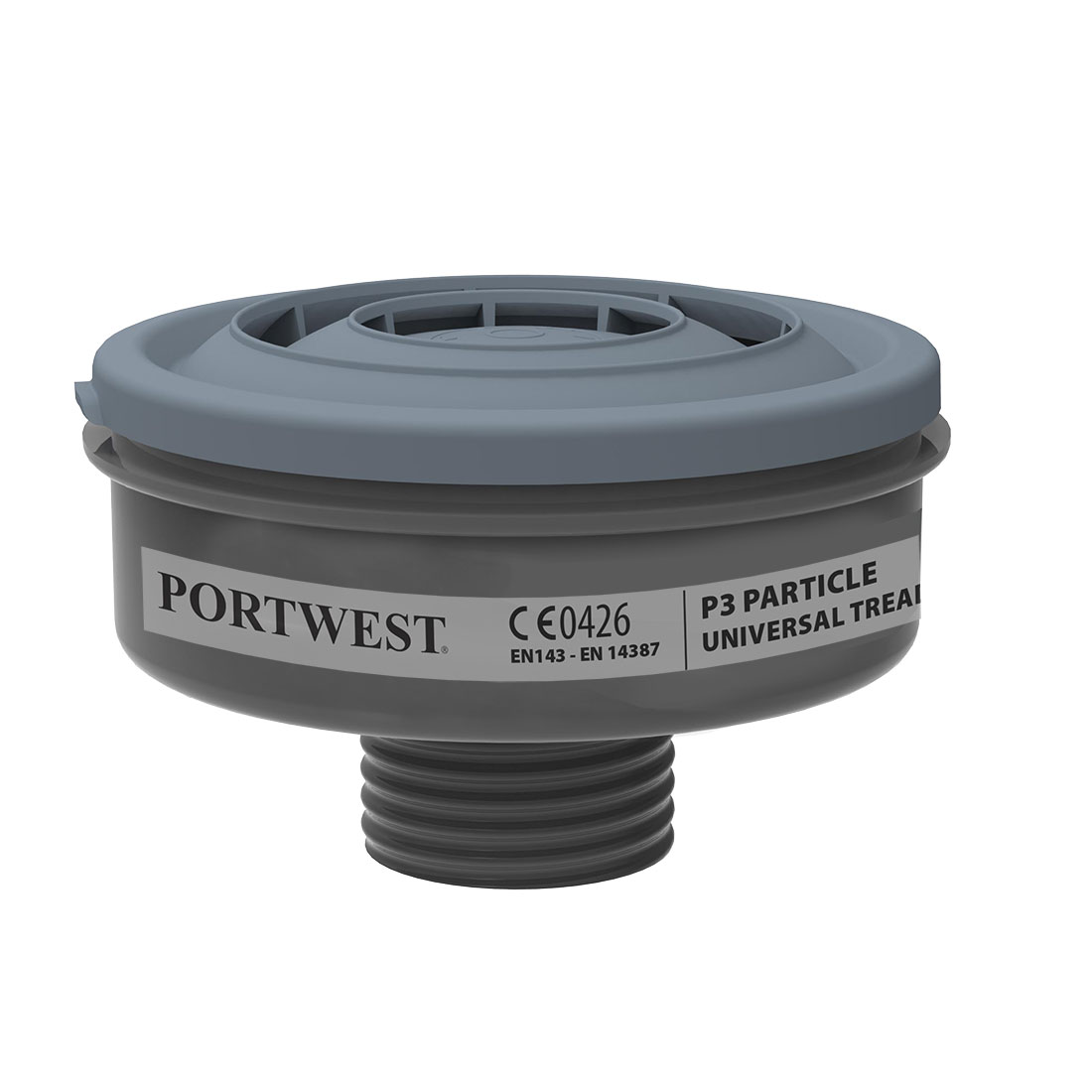 Portwest P3 Particle Filter Universal Thread (6 Stuks)-1