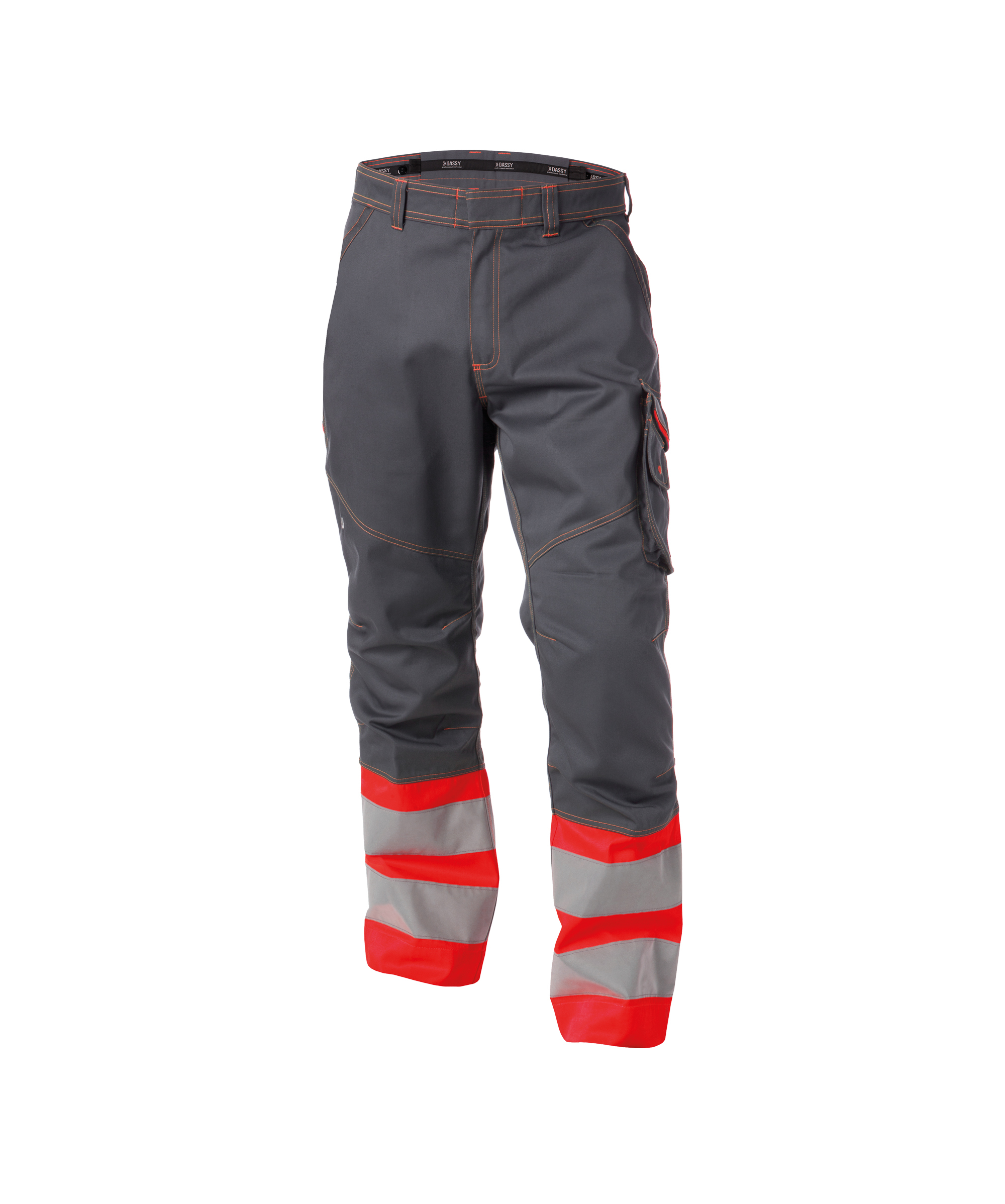 Grijs/rood