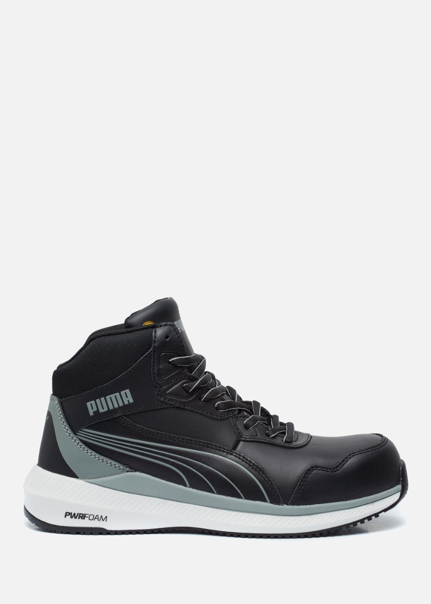 Puma Zoom Mid S3S ESD FO HRO SR Werkschoen Zwart