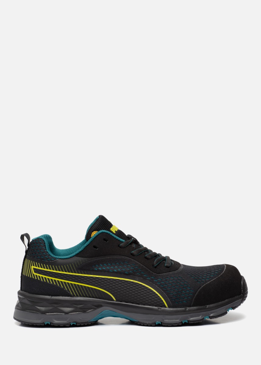 Puma Fuse Knit Zwart WNS S1P Laag