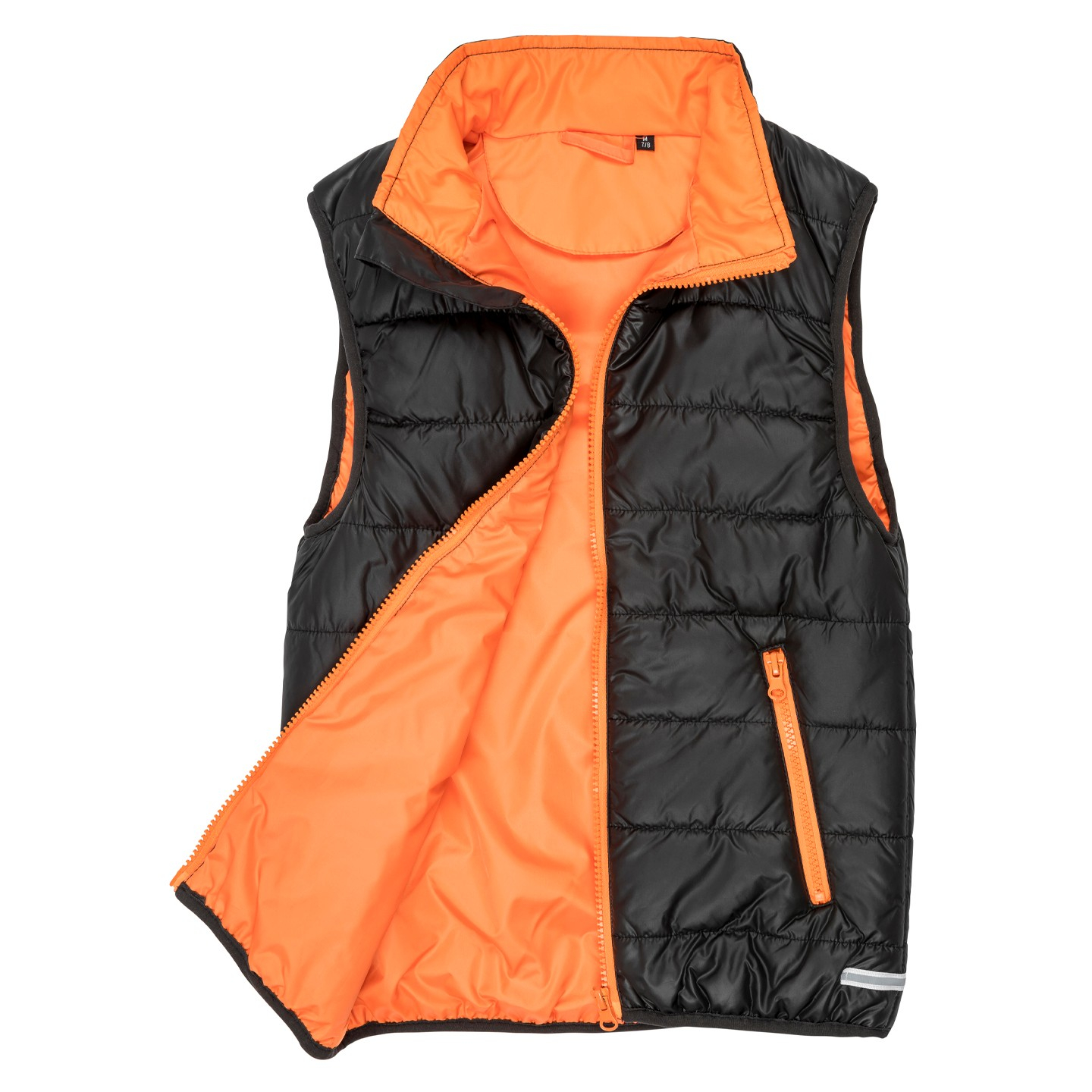 Zwart/oranje