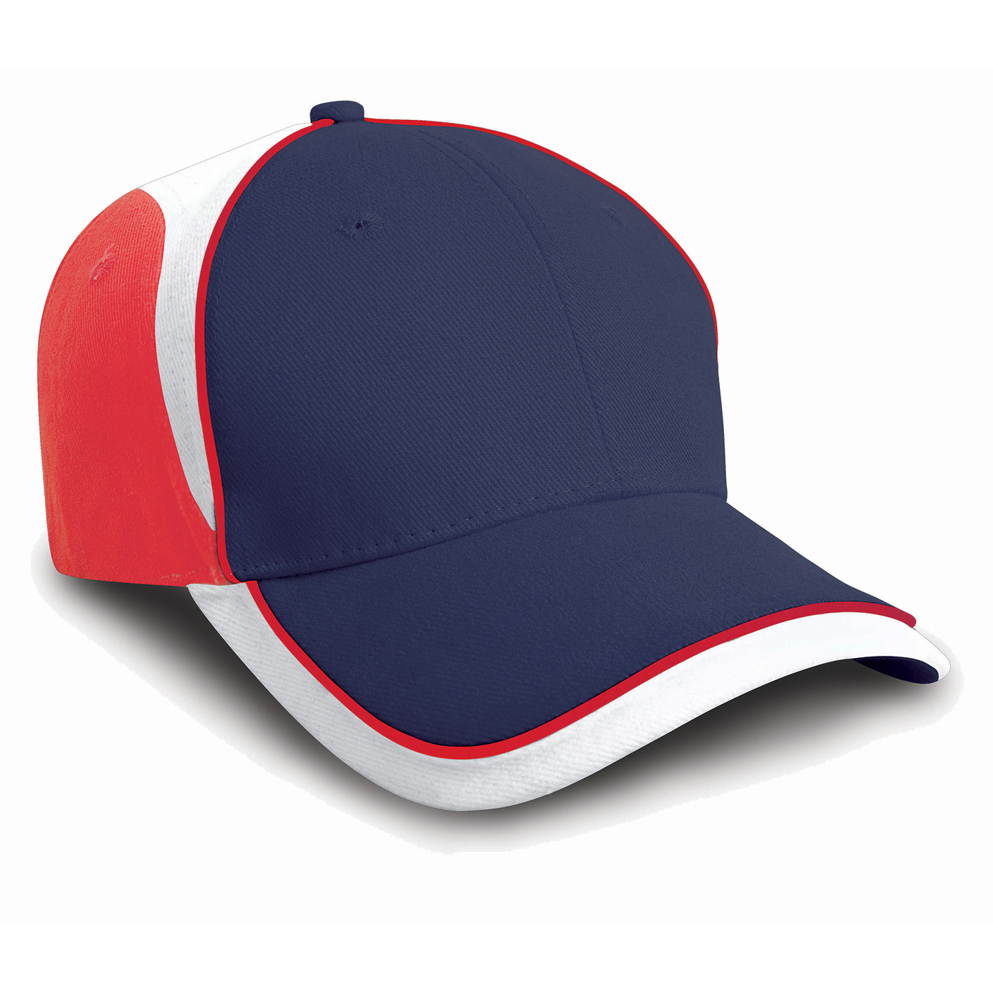Marineblauw/rood