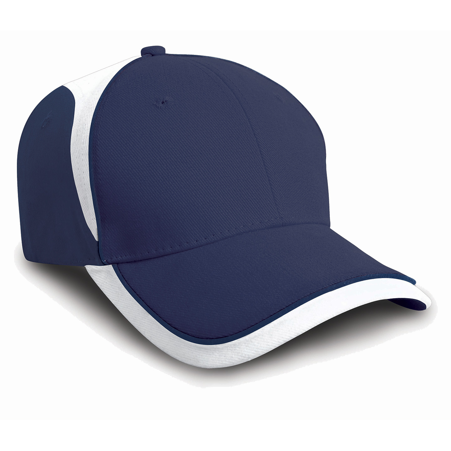 Marineblauw/wit