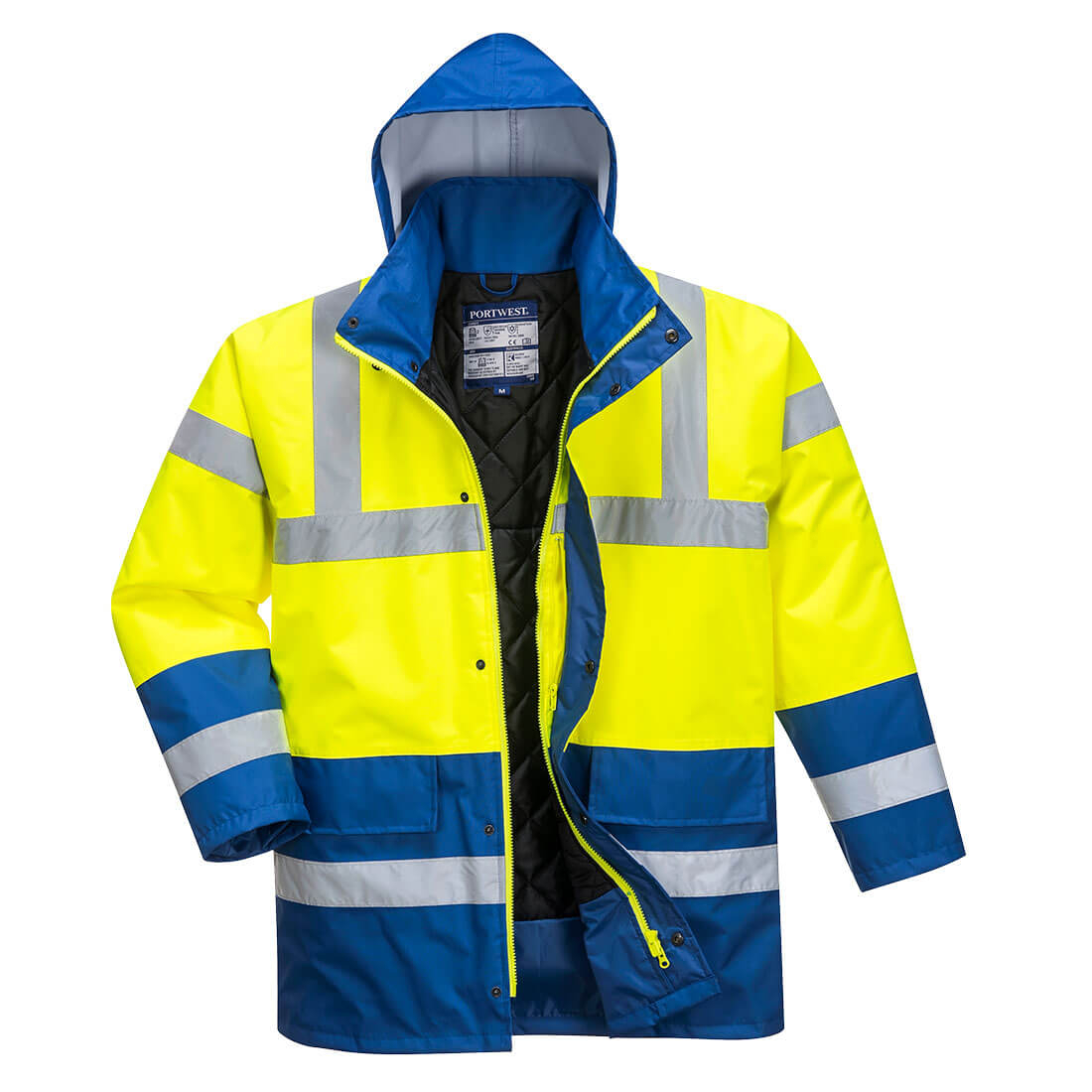 Portwest Hi-Vis Twee Kleuren Verkeersjack S466 