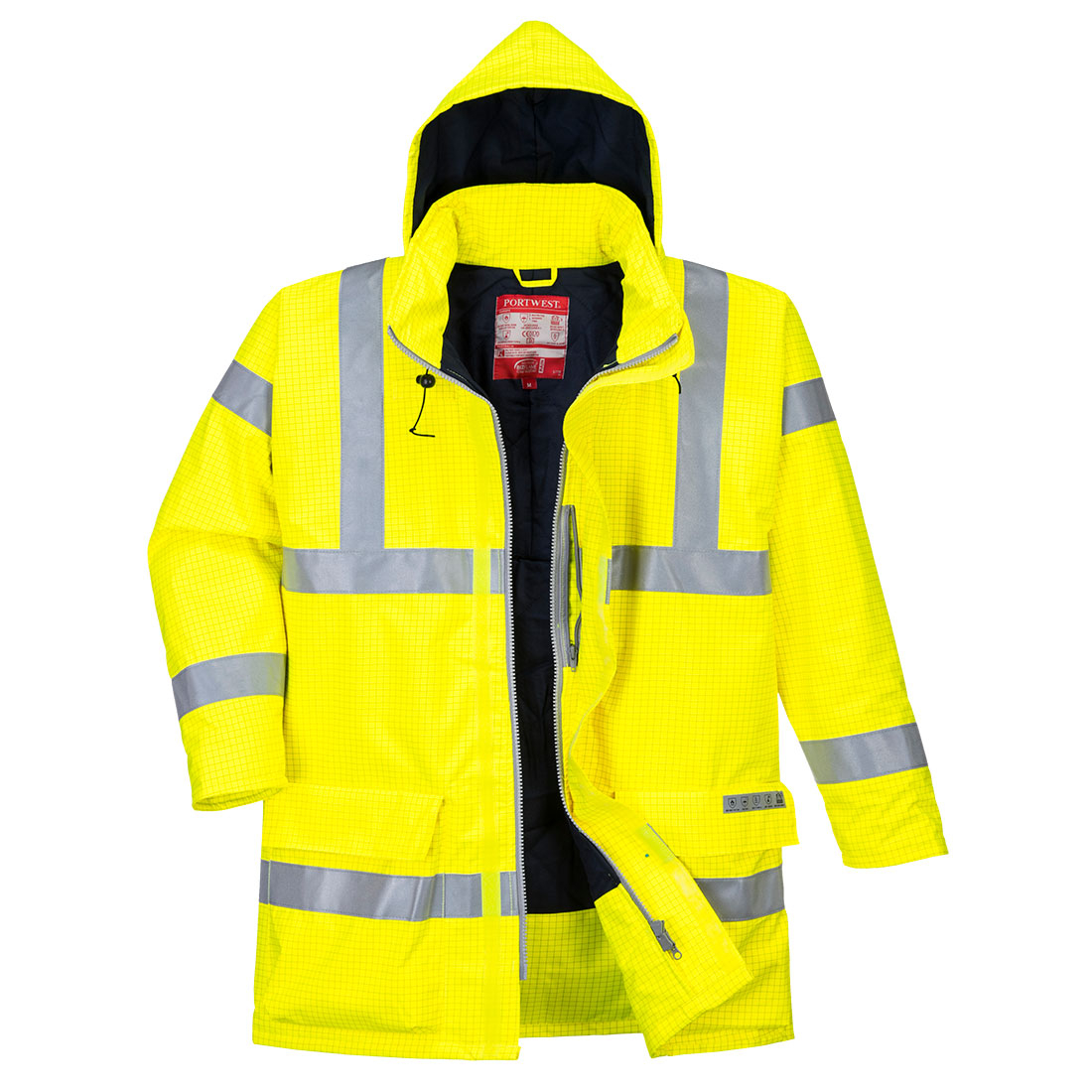 Portwest Bizflame Regen Hi-Vis Ademende en Antistatisch FR Jack S778