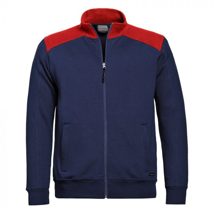 Marineblauw/Rood