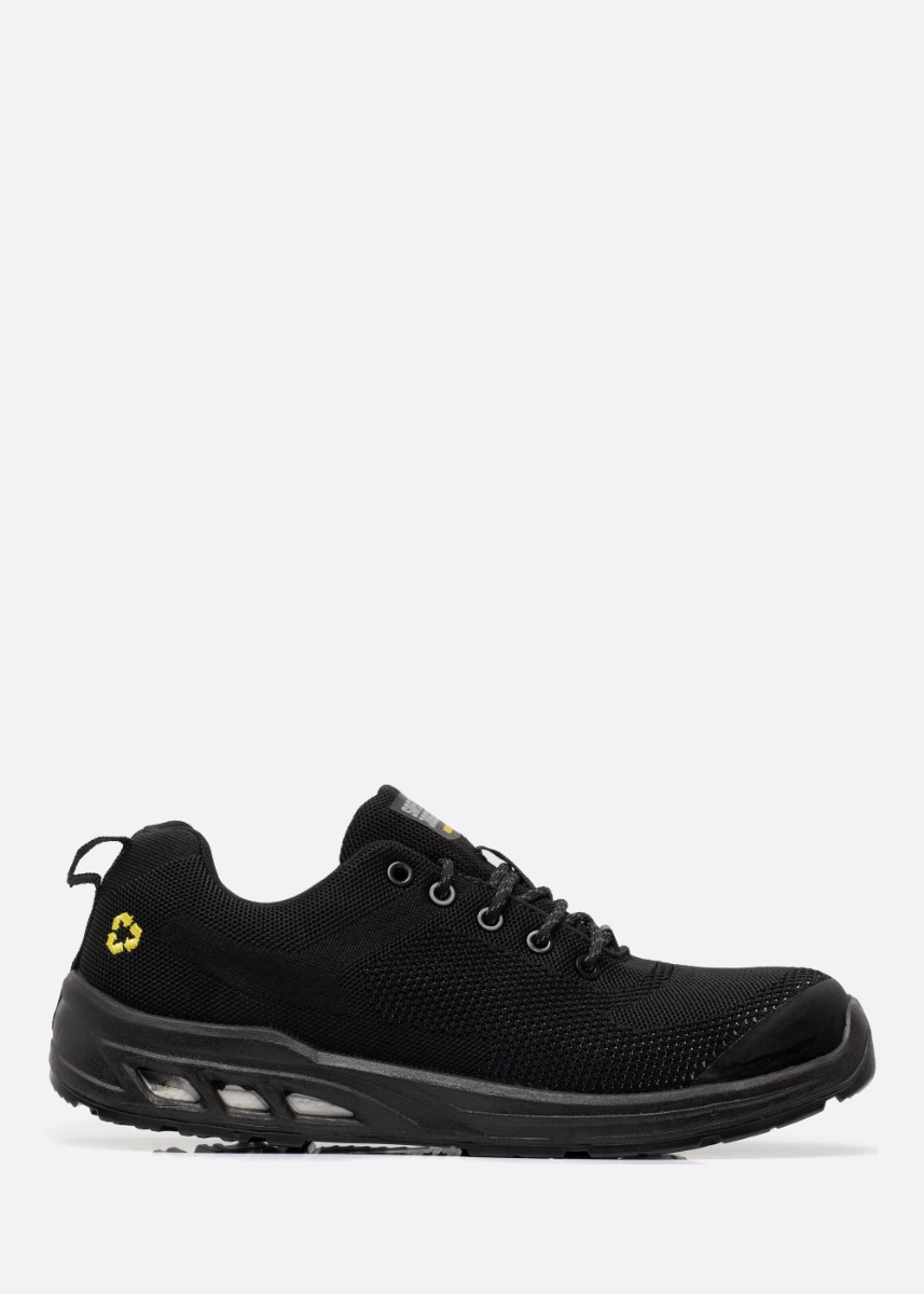Safety Jogger ECOFITZ S1P Laag veiligheidsschoen Zwart