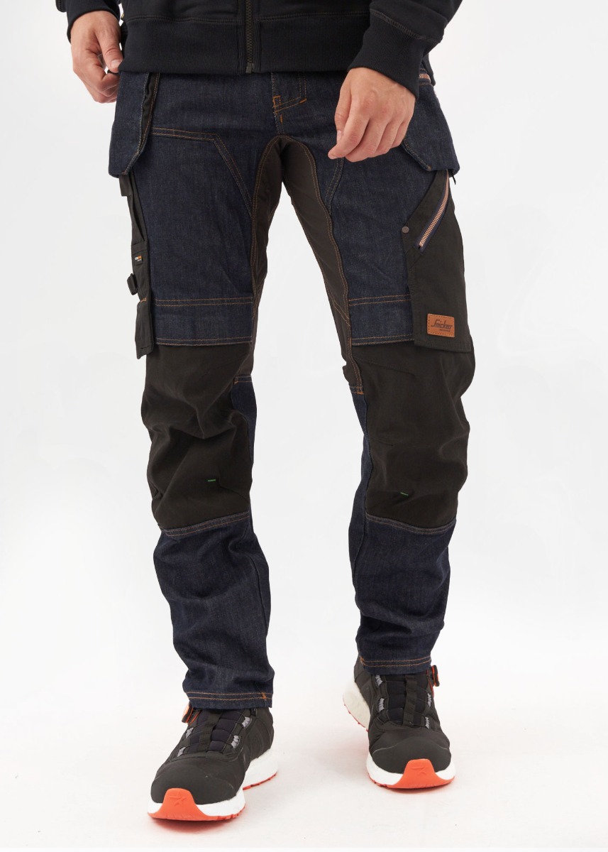 Pants Snickers Flexiwork Denim Snickers Workwear Jeans Snickers