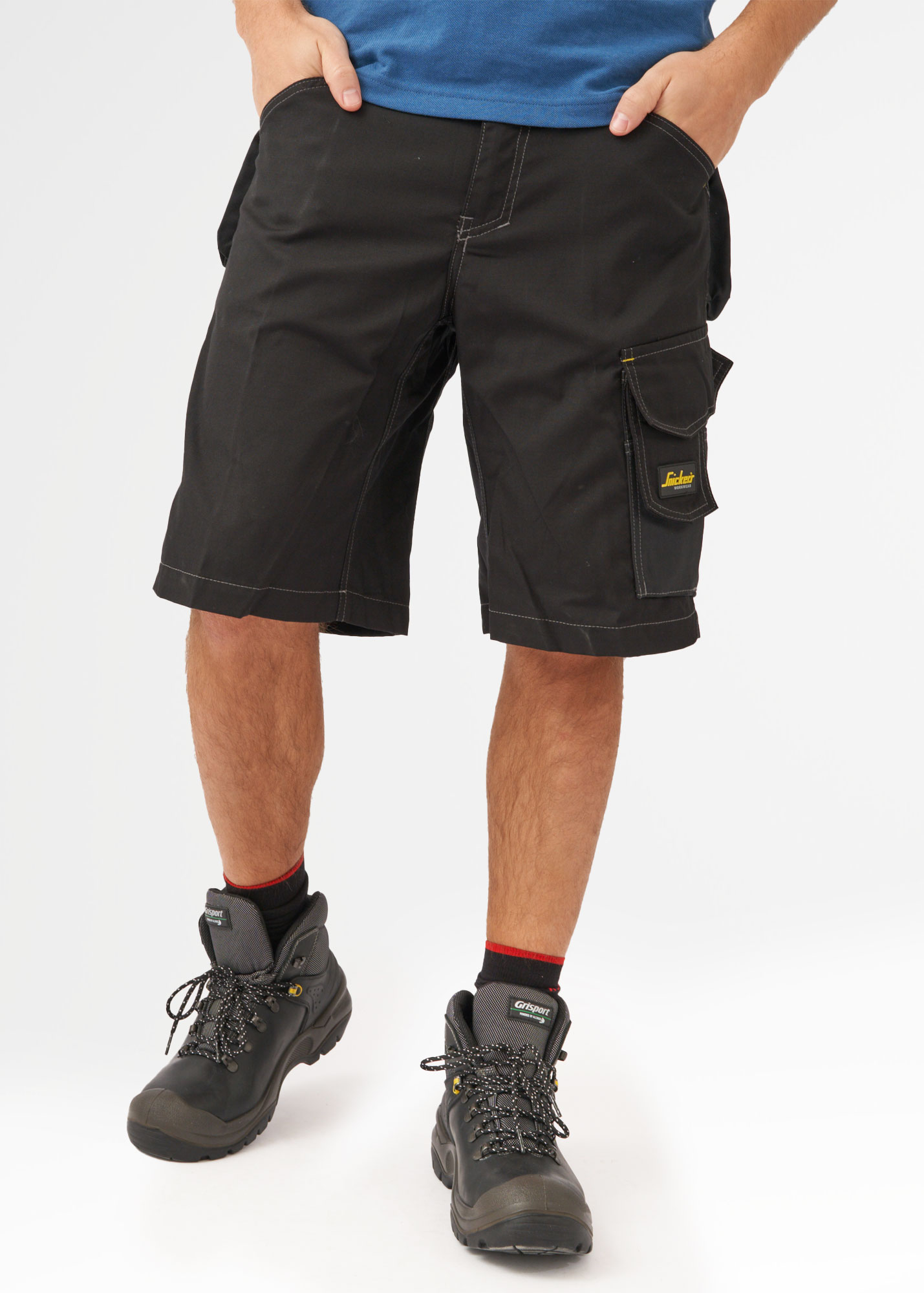 Snickers Workwear Korte Werkbroek. Rip-Stop 3123
