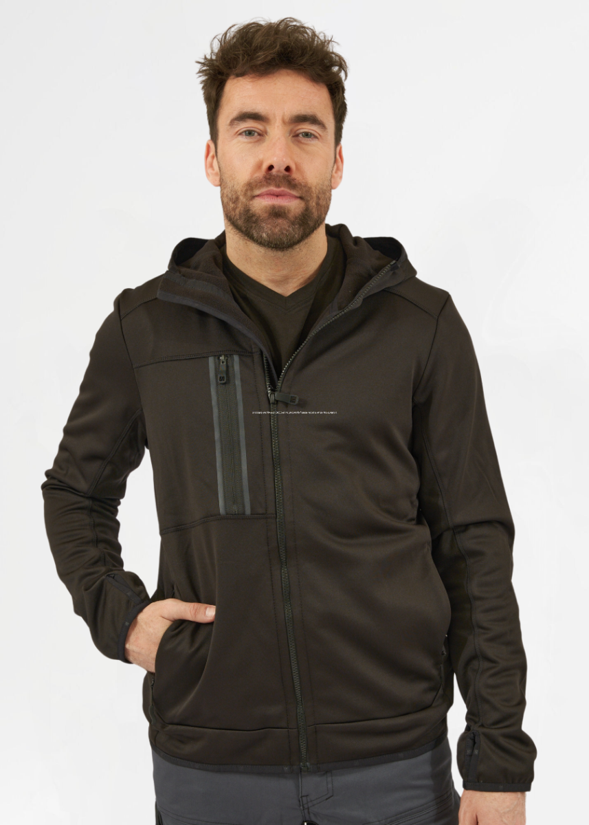 Snickers Workwear AllroundWork, Fleece Hoodie met Rits 8058