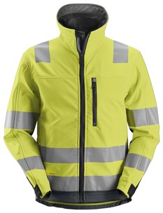 High visibility geel/Staal grijs