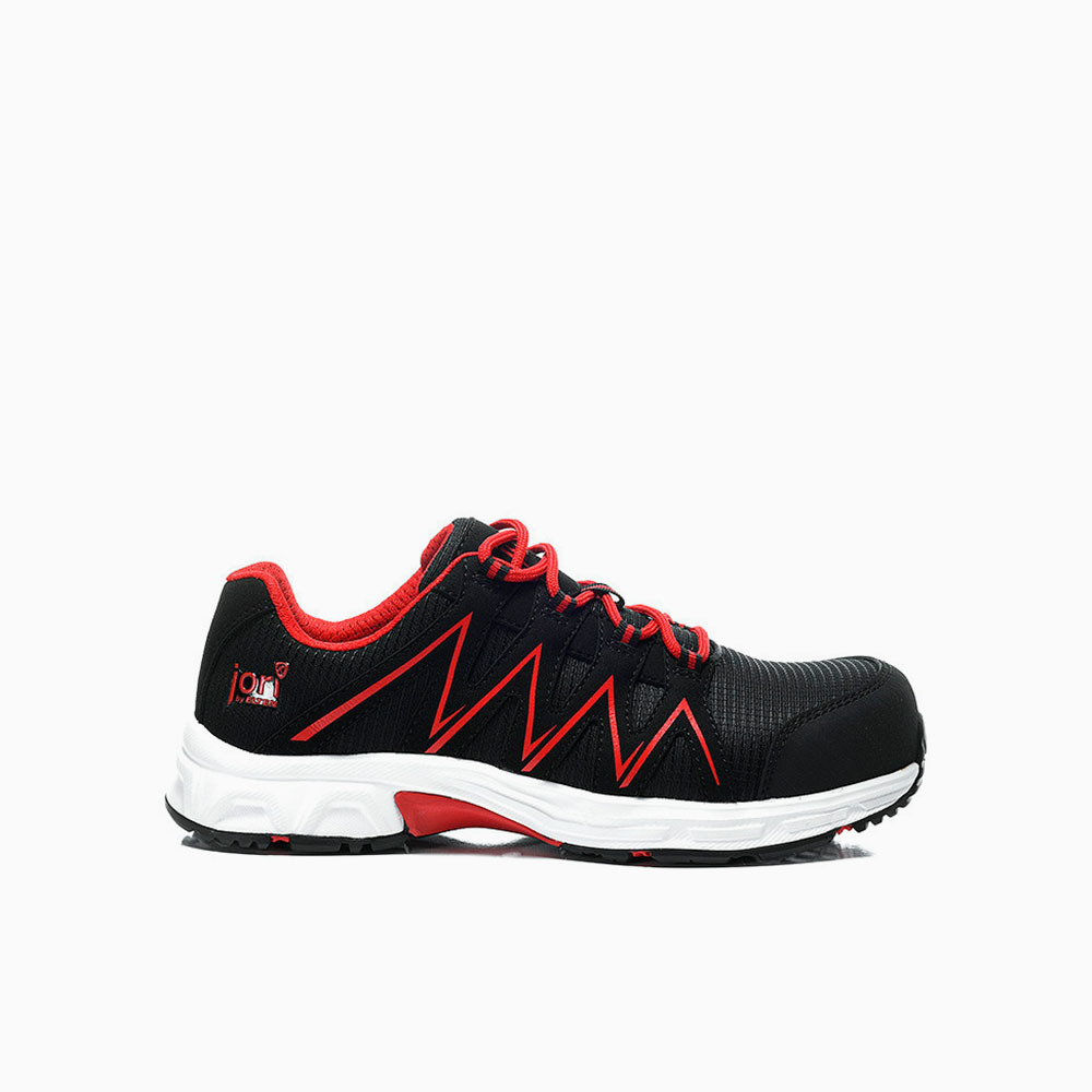 Jori Veiligheidsschoen Jo_Speedy Laag ESD S1P Zwart/Rood