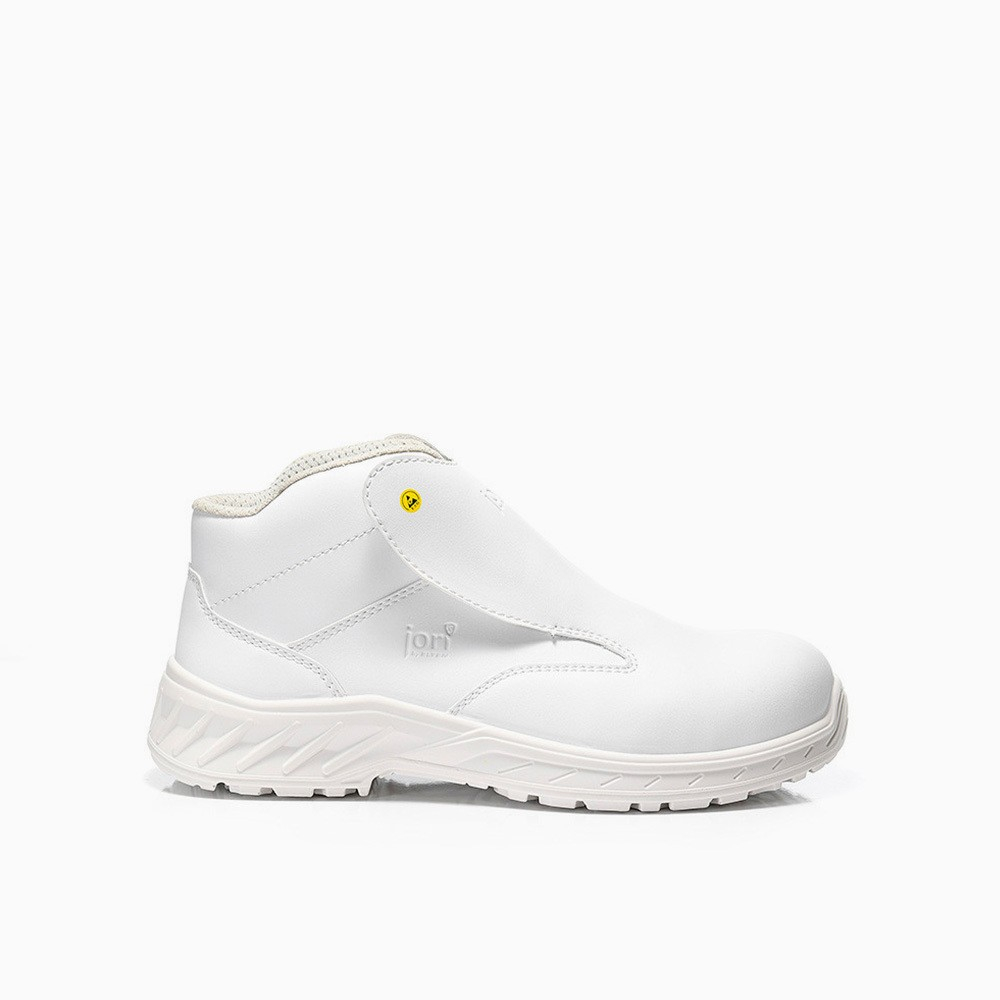 Jori Veiligheidsschoen Halfhoog Jo_CLEAN Slipper ESD S3 Wit 