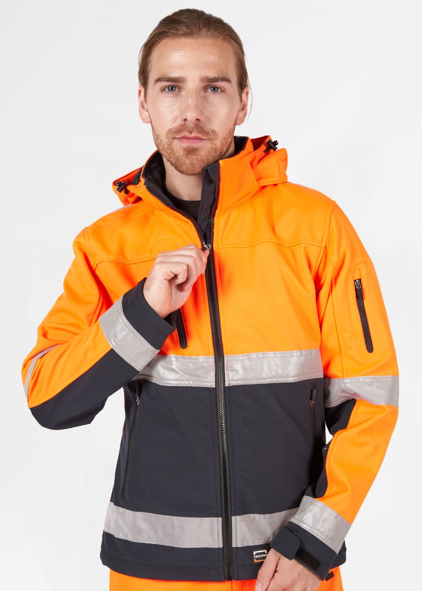 Tricorp TSE3001/403007 Softshell ISO20471 Bicolor