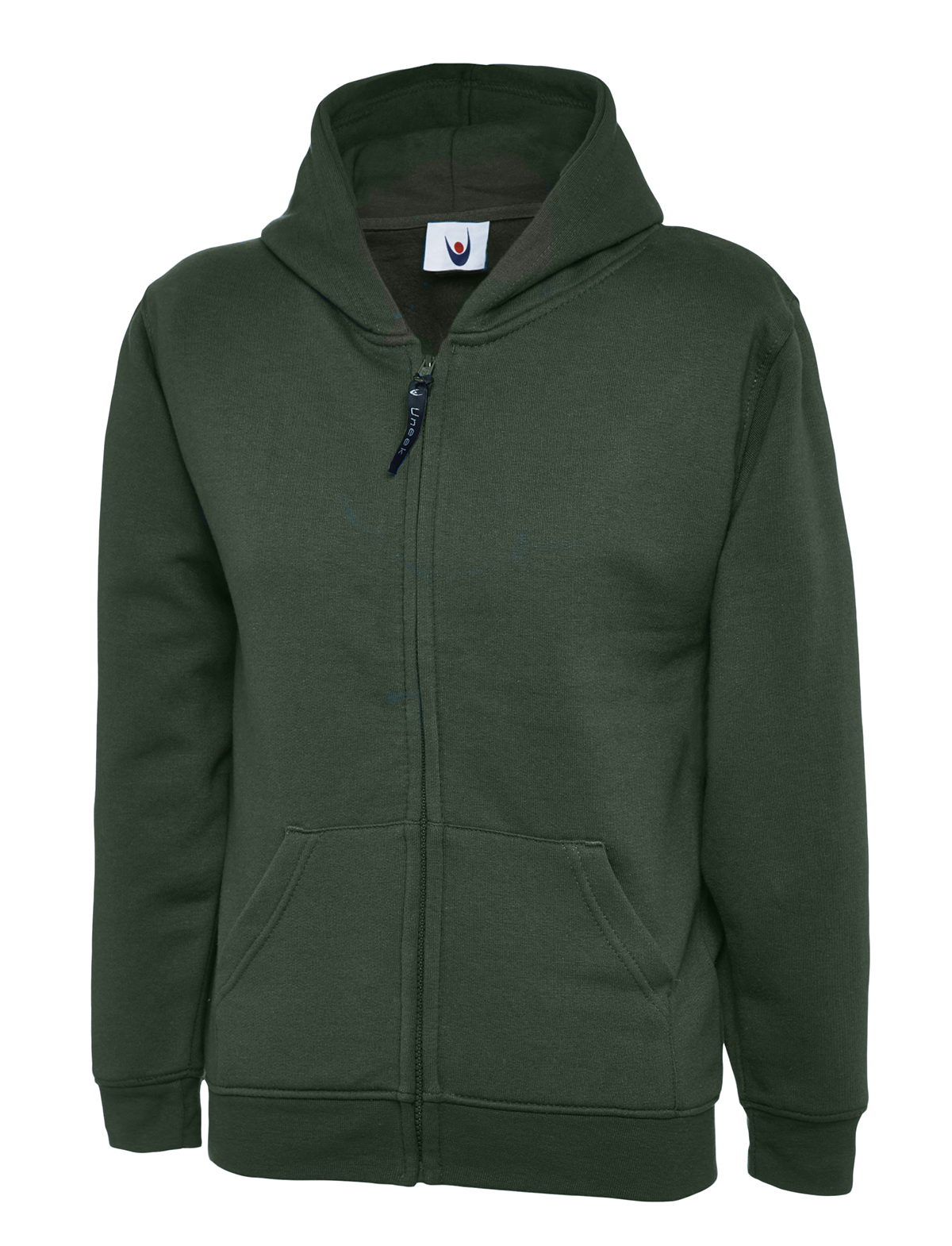 Uneek UC506 Sweater met rits Classic Hooded Kinder