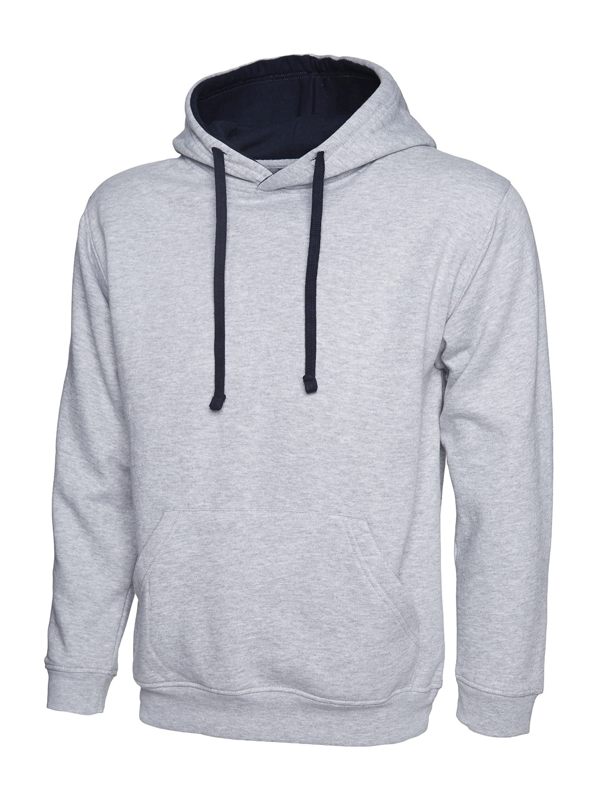 Grijs heather/marineblauw